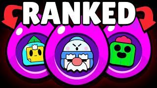 Ranking EVERY Hypercharge in Brawl Stars [upl. by Enilra]