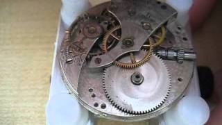 Waltham Pocketwatch Disassembly [upl. by Filberto]