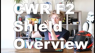 Shoei RF 1400 Shield  Visor Overview CWR F2 [upl. by Aicilram]