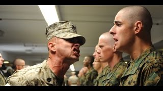 United States Marine Corps Boot Camp Training  Officer Candidate School [upl. by Camile]