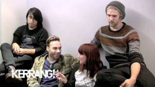 Kerrang Podcast letlive [upl. by Tillinger]