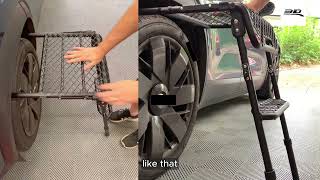 3D Mats  Modular Tire Step  Compatible with Fisker Ocean｜MTN Ranger Review [upl. by Ymiaj]