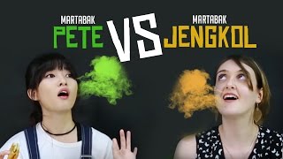 Martabak Pete Vs Martabak Jengkol [upl. by Bald]