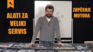 VELIKI SERVIS  alati za ZUPČENJE MOTORA [upl. by Coulombe]