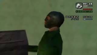 GTA SA PS2日本語版 ミッション12 HOME INVASION [upl. by Enirak]