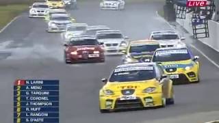 WTCC 2007  Round 7 Anderstorp Sweden  Race 2 [upl. by Hilel270]