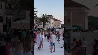 Rogoznica dancing in the night croatia travel rogoznica [upl. by Nonnahs]