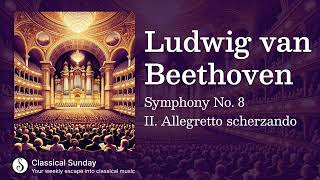 Ludwig van Beethoven Symphony No 8 II Allegretto scherzando [upl. by Spillihp]