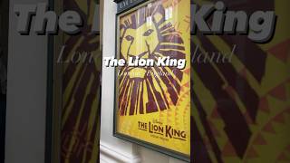 The Lion King Broadway at Lyceum Theatre in London Shorts London England Disney TheLionKing [upl. by Llenra]