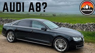 Should You Buy an AUDI A8 Test Drive amp Review MK3 30TDI A8L [upl. by Cini]