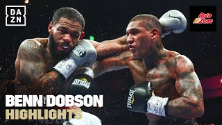 Conor Benn vs Peter Dobson  Fight Highlights [upl. by Poole]