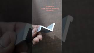 End Clamp  solar module mounting structure hardware  solar Energy trending ytshorts youtube [upl. by Aram]