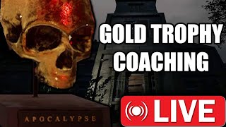 🔴 LIVE Phasmophobia Gold Trophy Coaching [upl. by Karlan183]