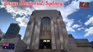 Australia Sydney anzac memorial travel traveler touristMaam Shawie Vlog [upl. by Astri]