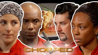 Chopped Frosted Wheat Tuna Belly amp Cacao  Full Episode Recap  S9 E2  Food Network [upl. by Athiste]