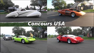 Concours delegance of America Arrivals [upl. by Attehcnoc]