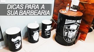 Como montar sua barbearia simples criativa e com pouca grana  Parte 01 [upl. by Losyram]