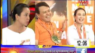 Hot Seat Loren Legarda Part 2 [upl. by Ariahs525]