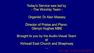 Worship At Kirkwall East Church [upl. by Fried781]