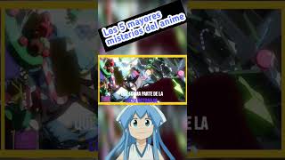 TOP 6 GRANDES MISTERIOSTEORÍAS DEL ANIME anime análisisanime isekai konosuba [upl. by Godric980]