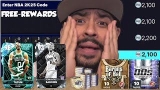 We Used the Locker Codes and Got ALL the Free Diamonds MT for Opals NBA 2K25 No Money Spent 6 [upl. by Cariotta]