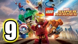 LEGO Marvel Super Heroes Walkthrough PART 9 PS3 Lets Play Gameplay TRUEHD QUALITY [upl. by Karlen]