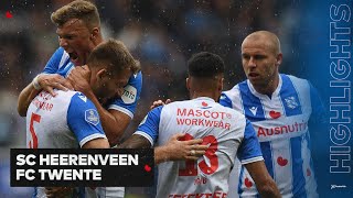 💪 Wat een sterke COMEBACK 🔄  Samenvatting sc Heerenveen  FC Twente 21 [upl. by Eimmak]