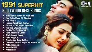 1991 Superhit Bollywood Best Songs  Audio Jukebox  90s Hindi Songs Romantic Hits Playlist [upl. by Stephanus]