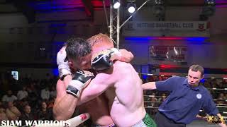 Dylan Meagher vs Keith Wally Levins  Siam Warriors SuperfightsLion Fight 48 [upl. by Chae]