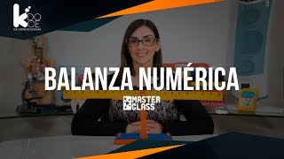 RECURSOS DOCENTES BALANZA NUMÉRICA  MASTERCLASS [upl. by Akilam]