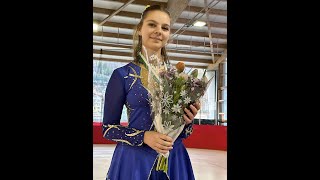 Championnat Vaudois de Patinage Artistique 2024  Capucine Demierre [upl. by Nawed233]