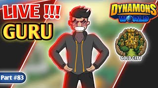 GuruTurnUs is live  dynamons world series  part 83  gold city [upl. by Ramraj936]