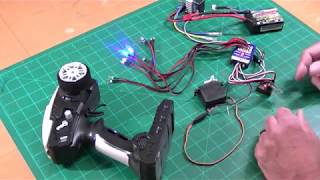 Inexpensive Scale RC Truck and Car lights  Review and Operation [upl. by Arytas]