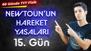 15 60 Günde TYT Fizik Kampı  Newtonun Hareket Yasaları  Konu Anlatım  15 Gün [upl. by Iraam]