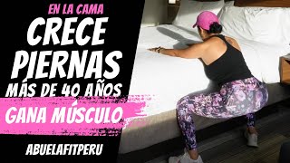 GANA MASA MUSCULAR EN PIERNAS DESPUÉS DE LOS 40 AÑOS 💪🏼 abuelafitperu fitness piernas musculo [upl. by Arykahs]