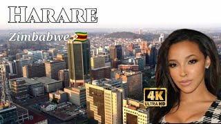 Harare Capital of Zimbabwe 🇿🇼 By Drone 4k harare zimbabwe dronevideo [upl. by Yanaton538]