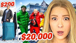 Americans React To SIDEMEN 20000 vs 200 WINTER HOLIDAY [upl. by Yuht357]