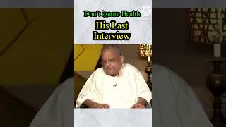 Rakesh Jhunjhunwala Last Interview stockmarket viral [upl. by Noreen]