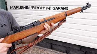 Marushin quotBirchquot M1 Garand 8mm [upl. by Anertak]