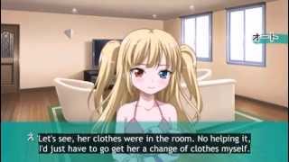 【English Subbed】 Haganai PSP Part 6  Beach Volleyball [upl. by Idalia69]