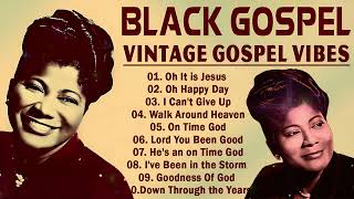 50 TIMELESS GOSPEL HITS  BEST OLD SCHOOL GOSPEL MUSIC ALL TIME  VINTAGE GOSPEL VIBES [upl. by Adilem]