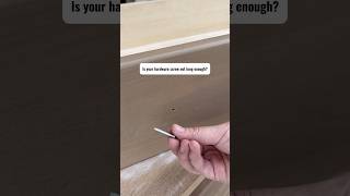 Do this when your screws are too short flippingfurniture diy furnitureflip [upl. by Edgar]