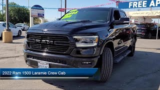 2022 Ram 1500 Laramie Crew Cab Hanford Visalia Porterville Lemoore Tulare [upl. by Airdnassac]