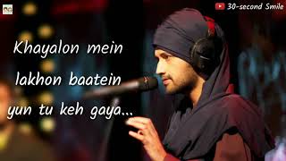 Khayalo me lakho bate u to kr gye o rabba by atif aslam [upl. by Callista]