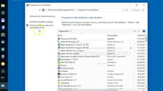 Windows 10  Linux Subsystem deinstallieren [upl. by Noyk30]