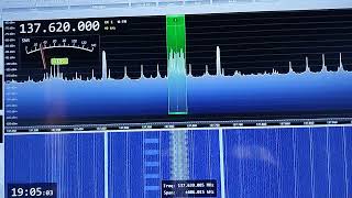 SDR Console v3 NOAA test [upl. by Alaunnoif537]