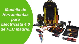 Mochila de herramientas para electricista 40 de PLC Madrid [upl. by Alesandrini]