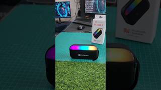 Portronics Plugs 2 8W Portable Bluetooth Speaker  Dynamic RGB Lights BT 53 IPX5 soundreview [upl. by Yelrah816]