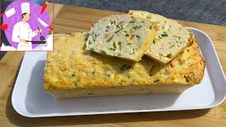 Recette facile de terrine de saumon merlu et petits légumes [upl. by Anilemrac]