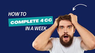 How To Complete 4CC in a Week radheshyamofficial achiversclub krishnaarora flpindia love 1k [upl. by Nainatrad]